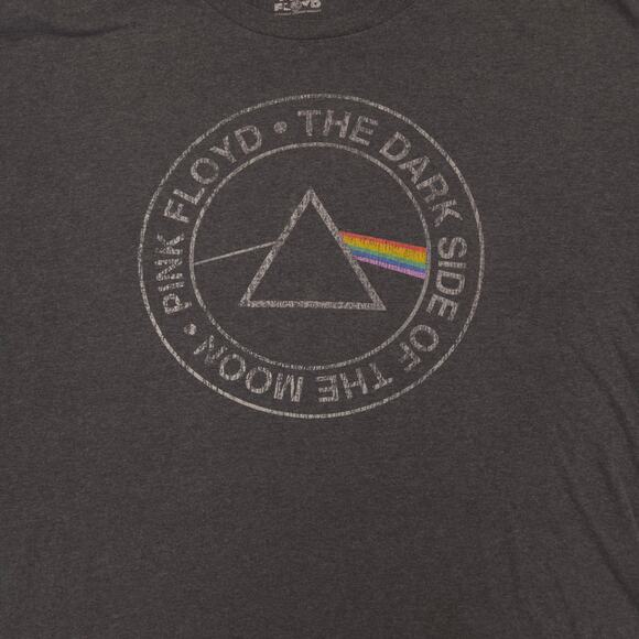 Pink Floyd Band Graphic Short Sleeve Crew Neck T Shirt Mens Size 2XL Gray - Picture 4 of 9